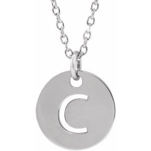 Initial Necklace or Charm/Pendant