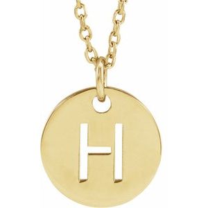 Initial Necklace or Charm/Pendant