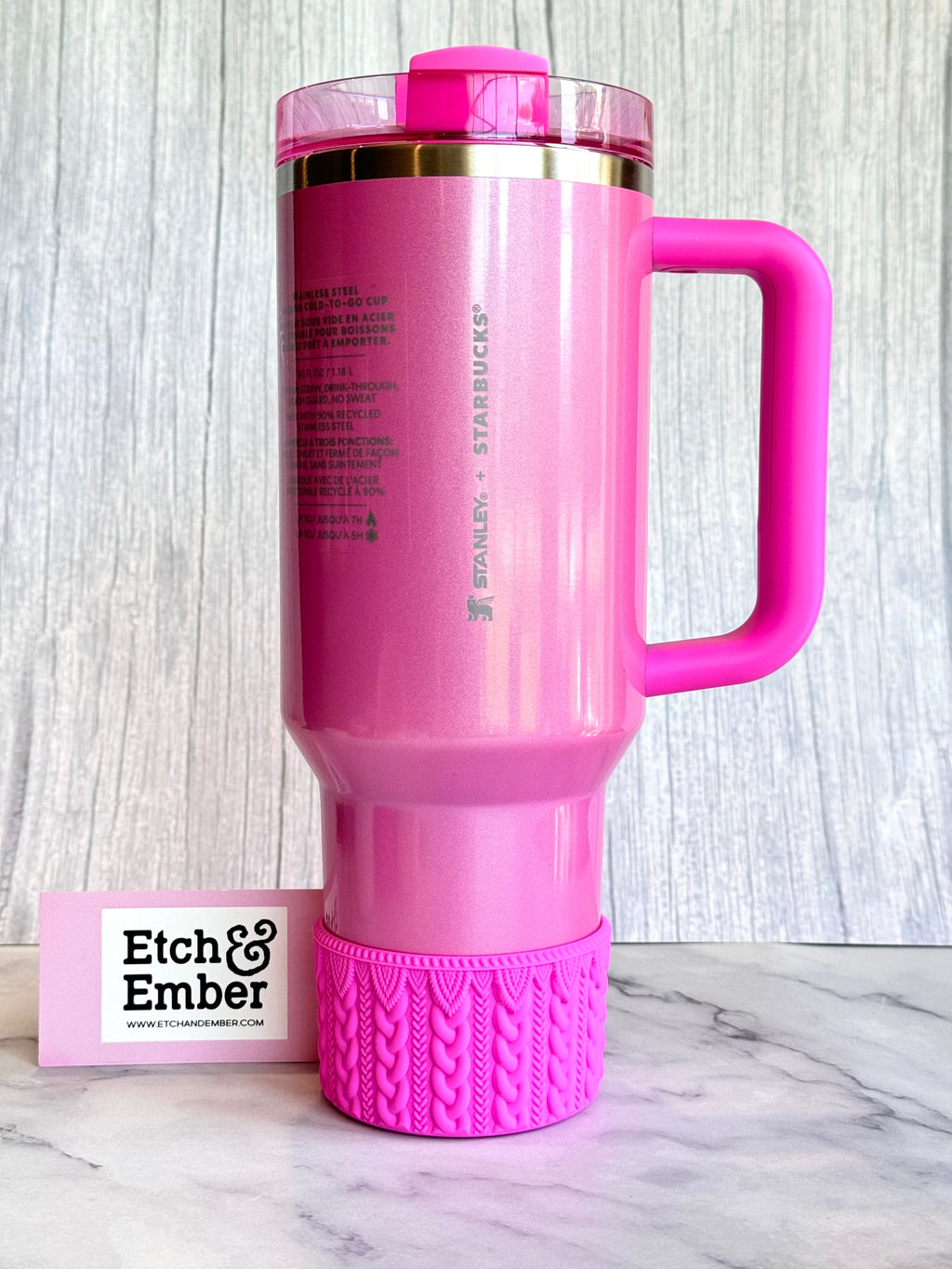 WINTER PINK MACRAME  Boot