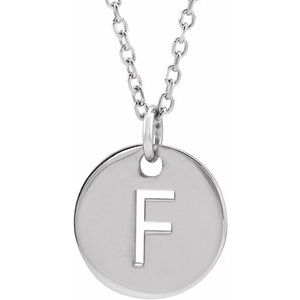 Initial Necklace or Charm/Pendant
