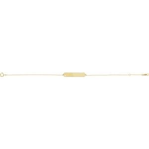 14K Yellow Gold 2 mm Round Geometric 7-8" Bracelet Mounting – image 2