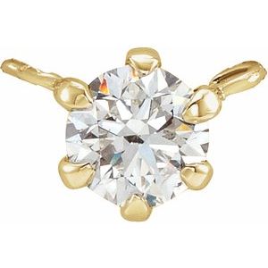 Solitaire Necklace or Center