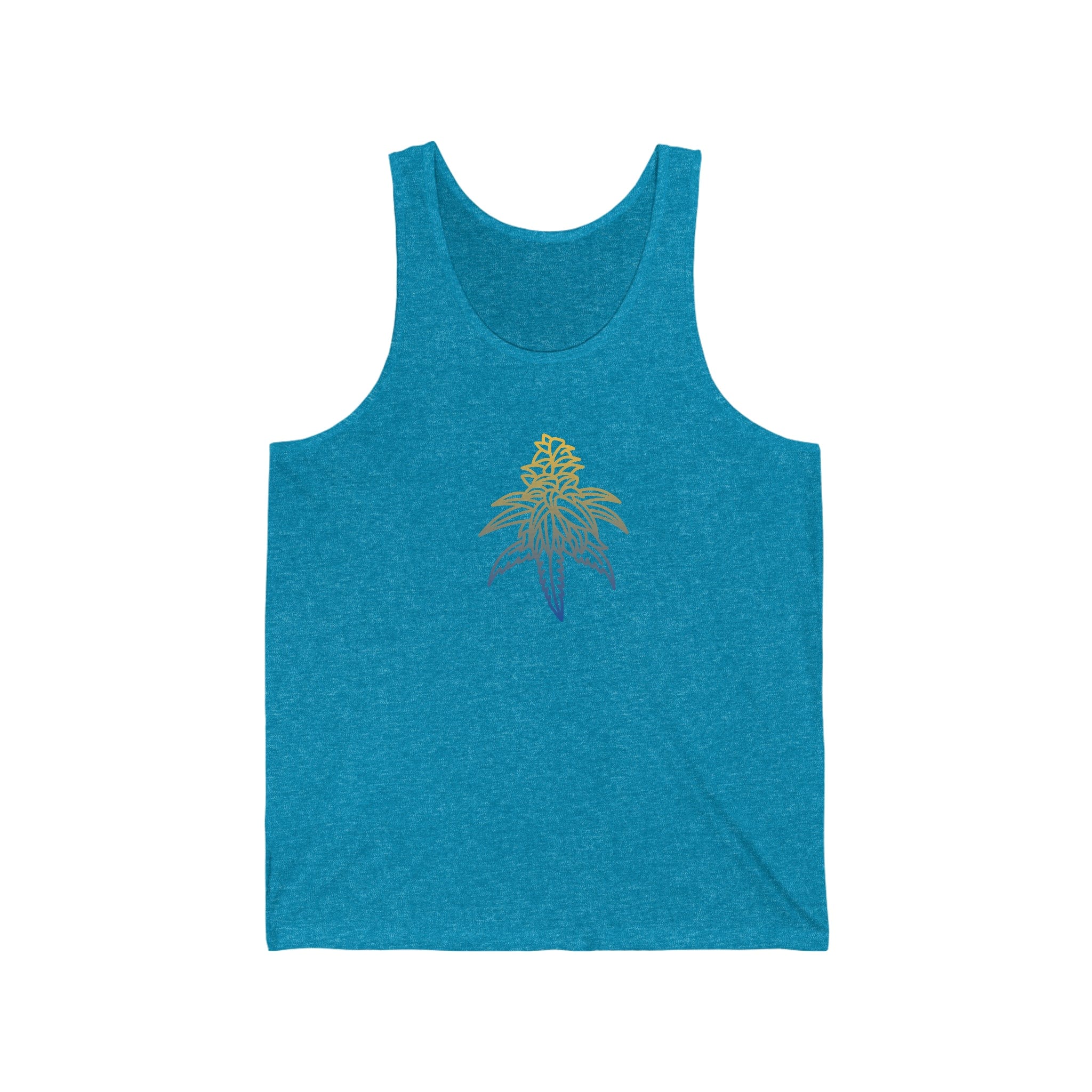 Golden Goat Cannabis Jersey Tank