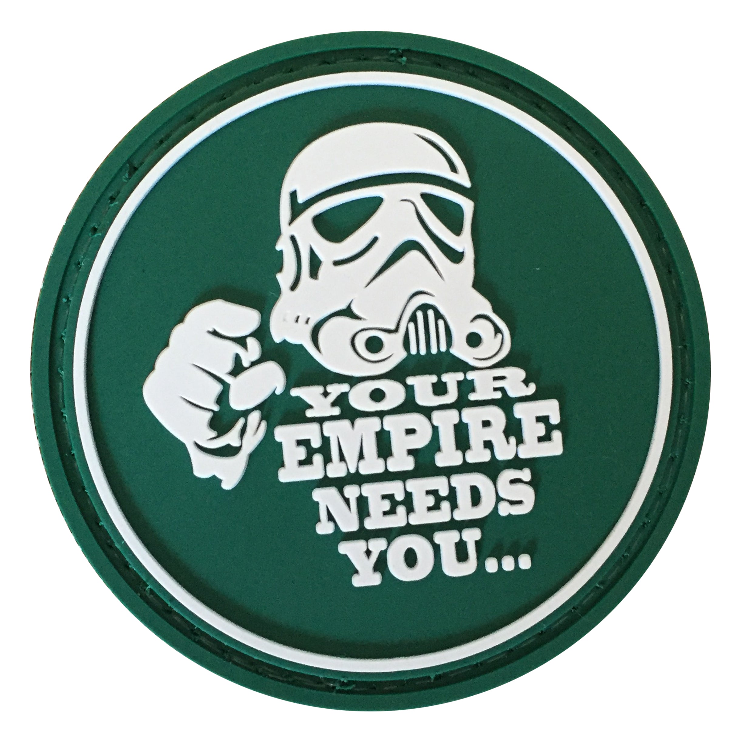 Your Empire Needs You… PVC Patch Green