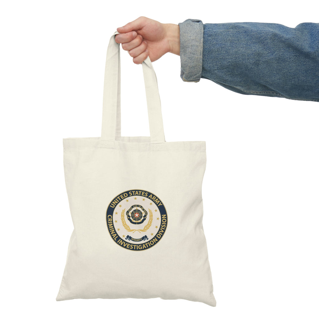 Army CID Badge and Seal Natural Tote Bag
