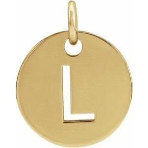 Initial Necklace or Charm/Pendant