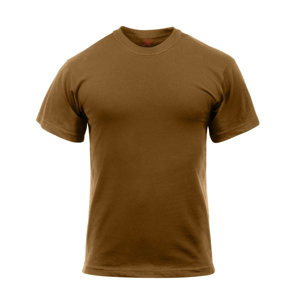 Rothco Solid Color Cotton / Polyester Blend Military T-Shirt