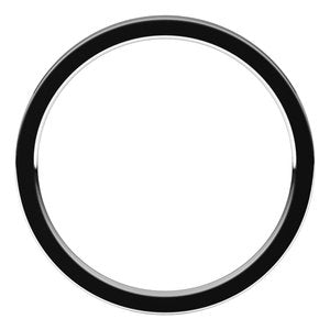 Continuum Sterling Silver 1.5 mm Flat Comfort Fit Light Band Size 8