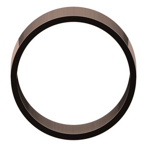 14K Rose 10 mm Ultra-Lightweight Flat Band Size 6.5