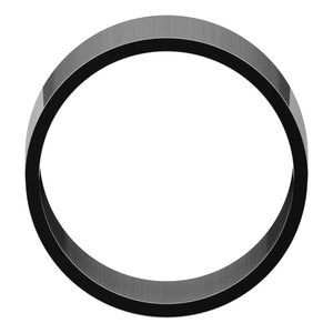 Sterling Silver 11 mm Ultra-Lightweight Flat Band Size 16