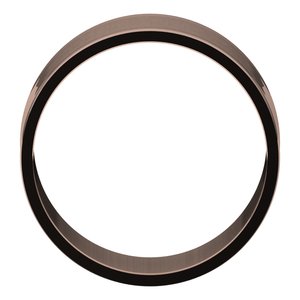 10K Rose 9 mm Ultra-Lightweight Flat Band Size 13.5