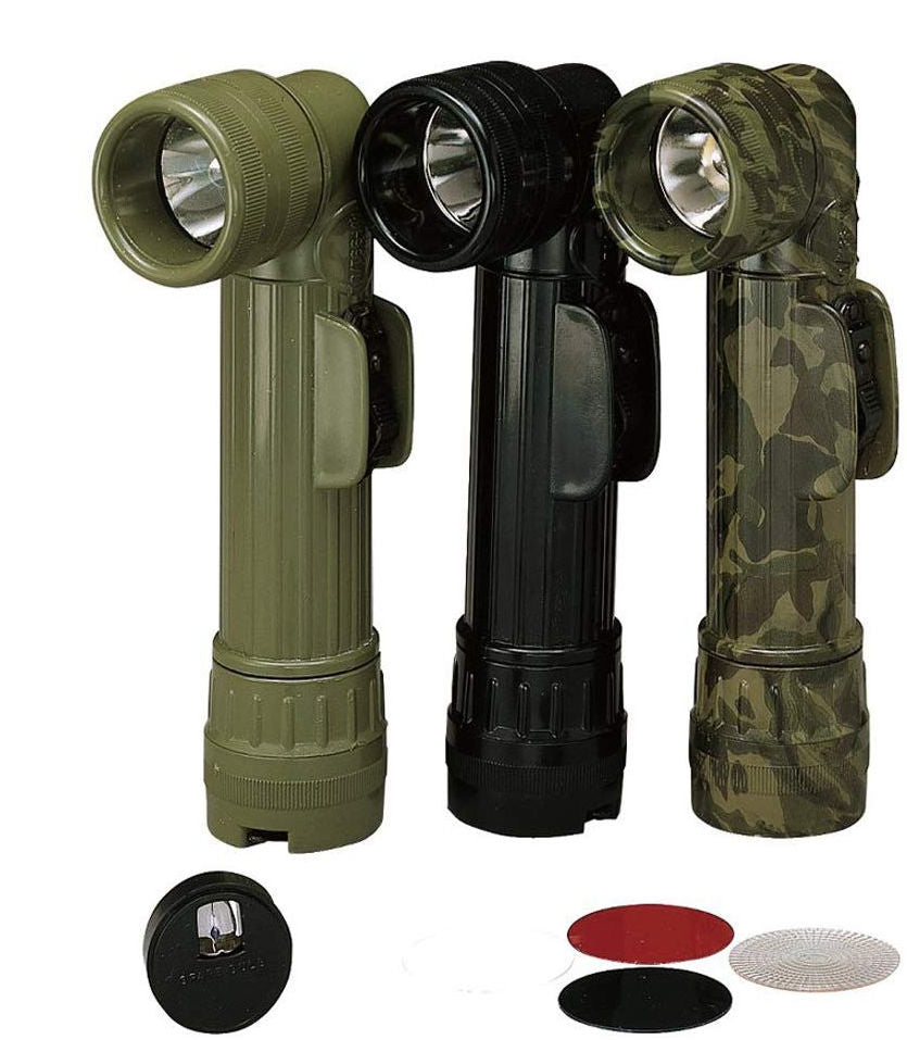 Genuine G.I. Anglehead Flashlight - Made in U.S.A.