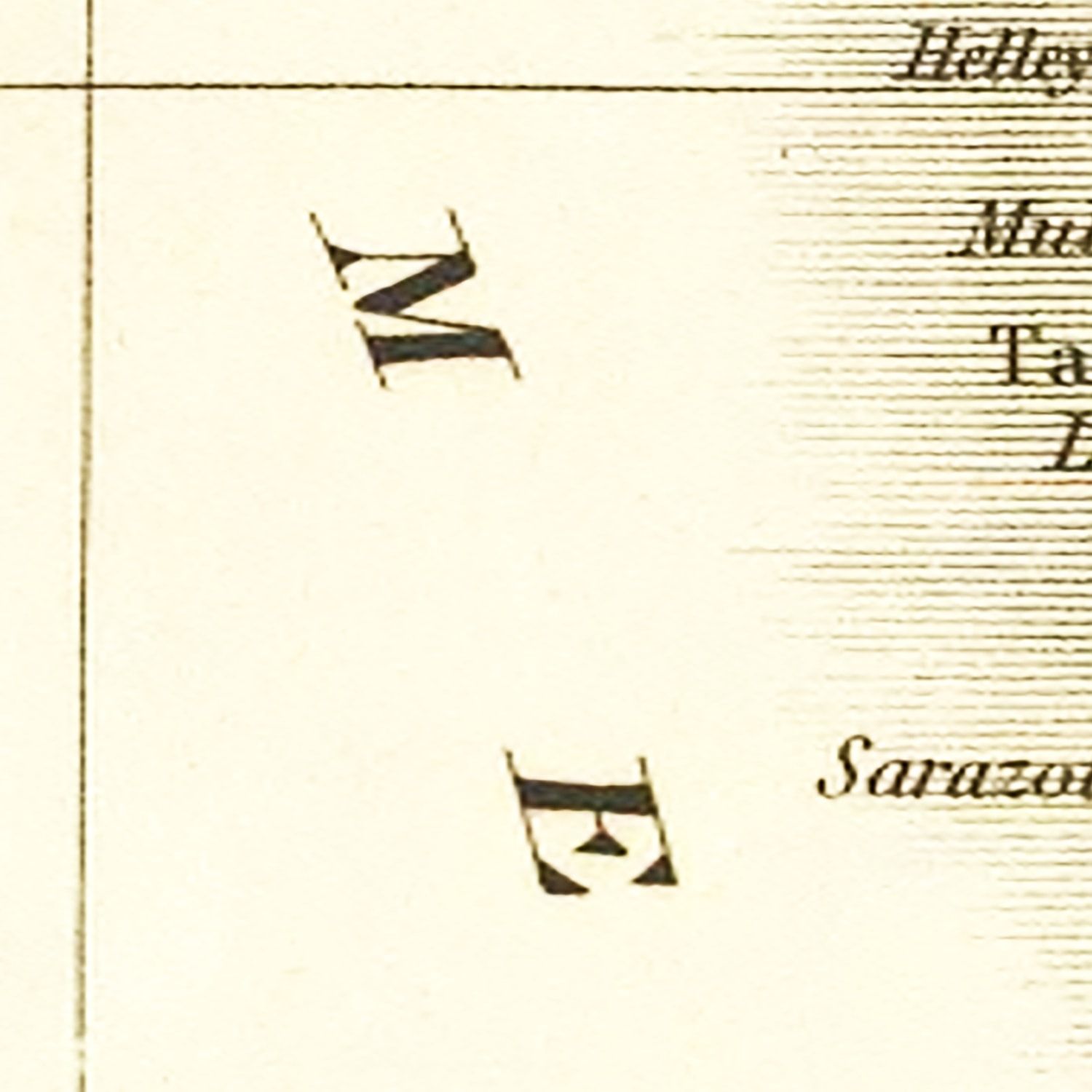 Vintage Map of Florida 1831