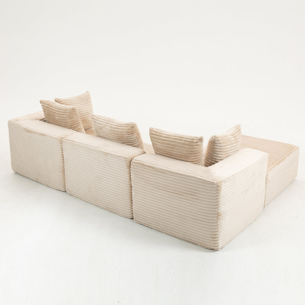 Compressed Sofa:Magic Cube Sofa-YKX-33001-Beige