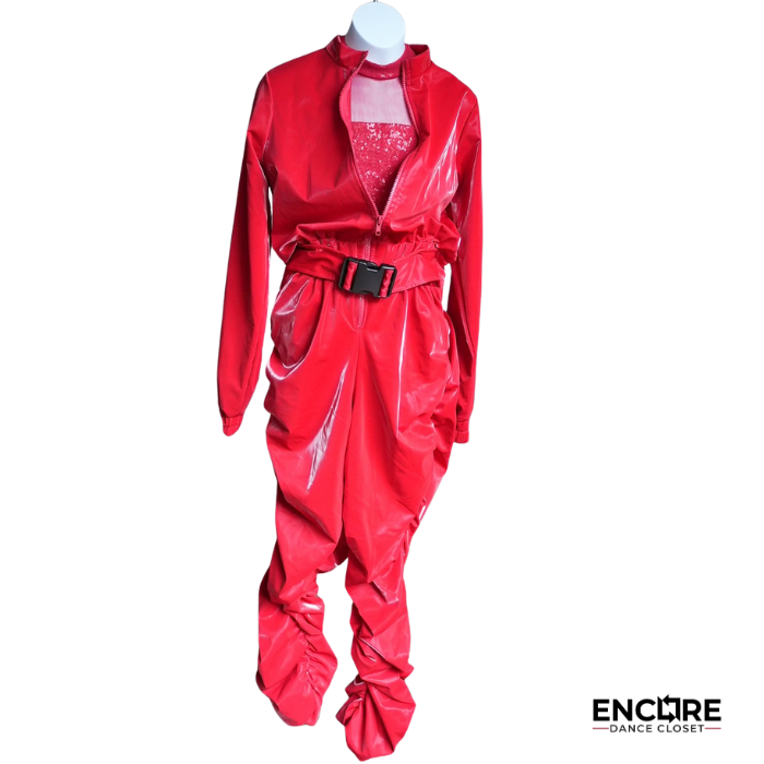 Crimson Power Suit