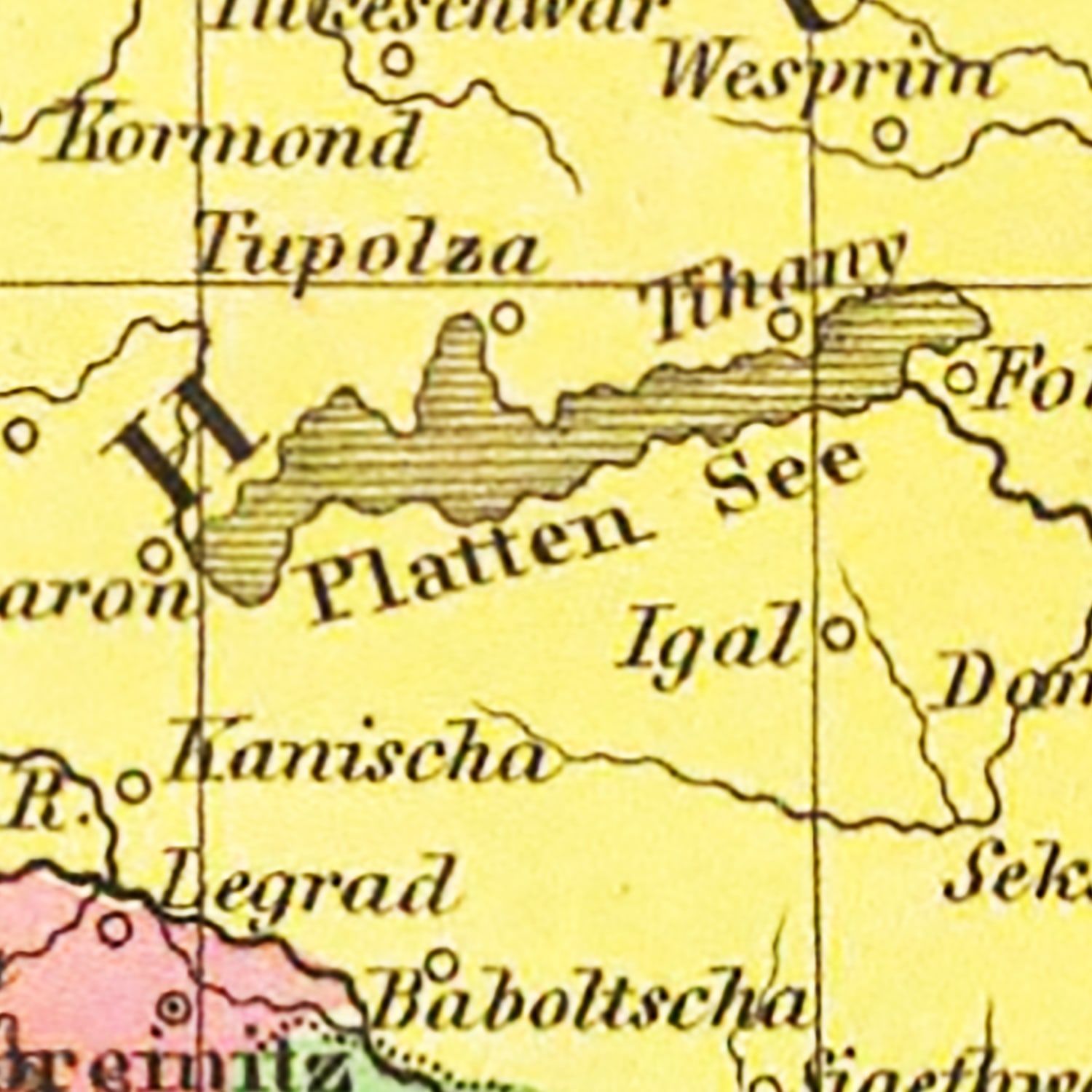 Vintage Map of Austria 1831