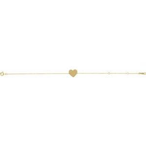 Engravable Heart Bracelet