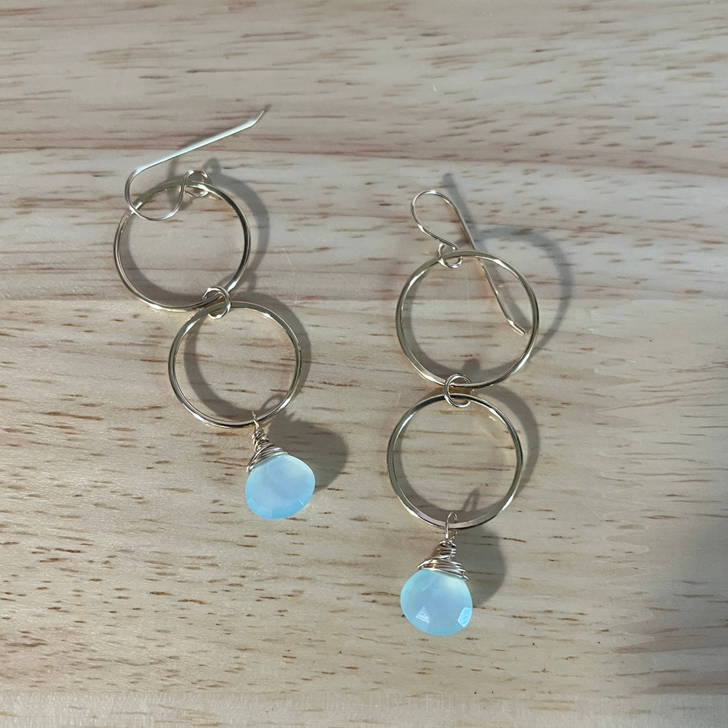 SAL CHALCEDONY EARRINGS