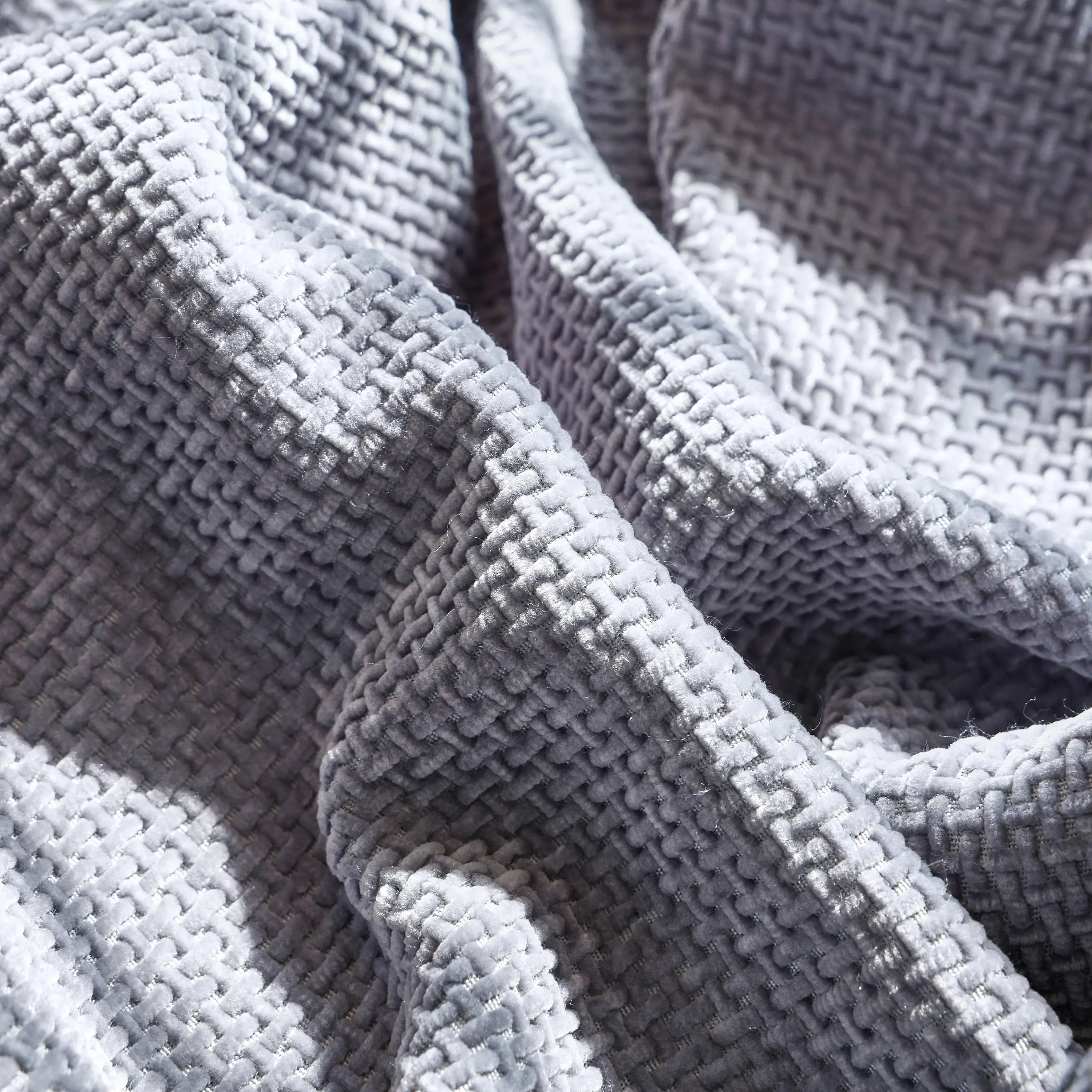 Chenille Thickened Solid Couch Blanket Throws, Reversible Couch Covers for Sectional Couches