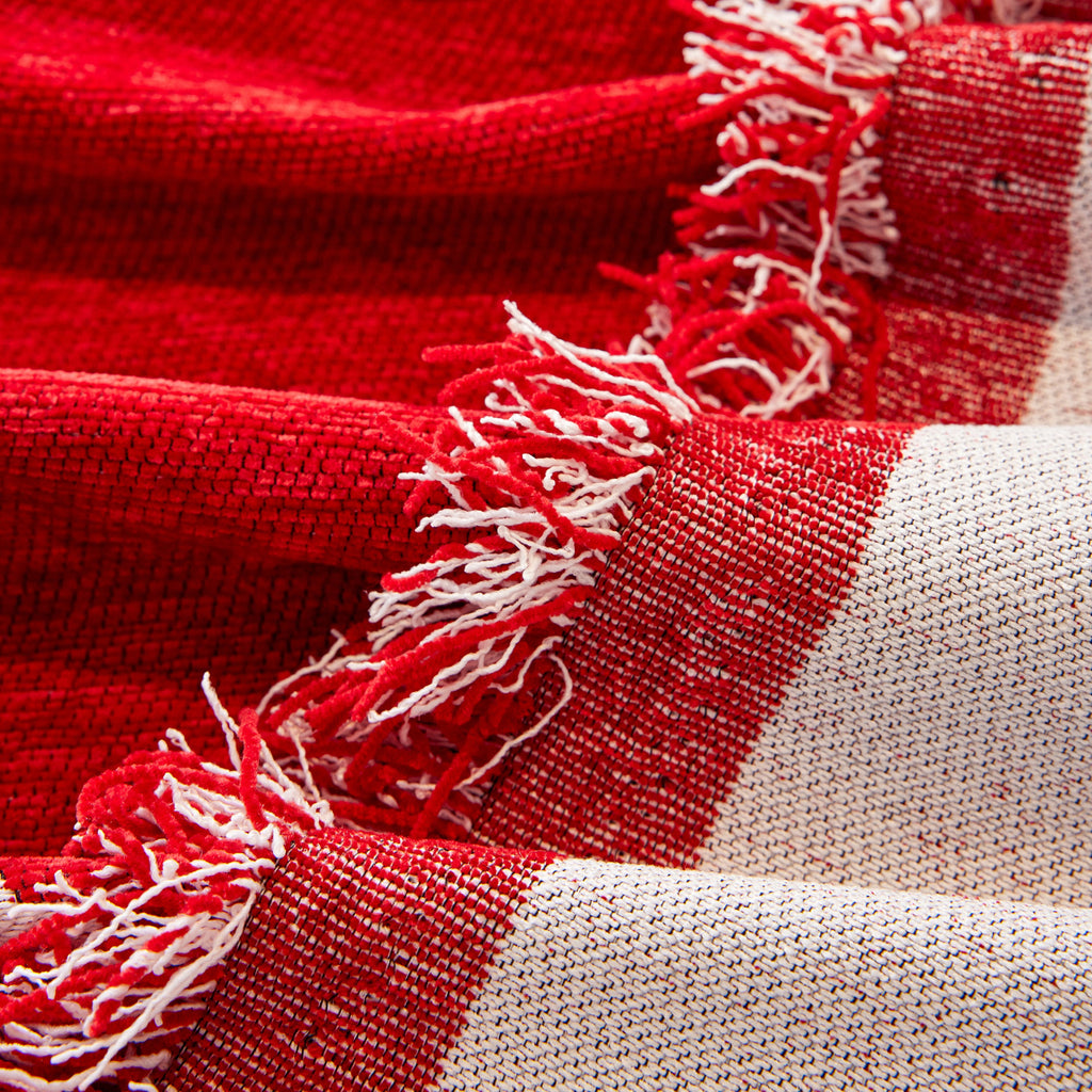 Merry Christmas Cozy Chenille Couch Cover Blanket, Non Slip Sofa Cover, Furniture Covers for Pets