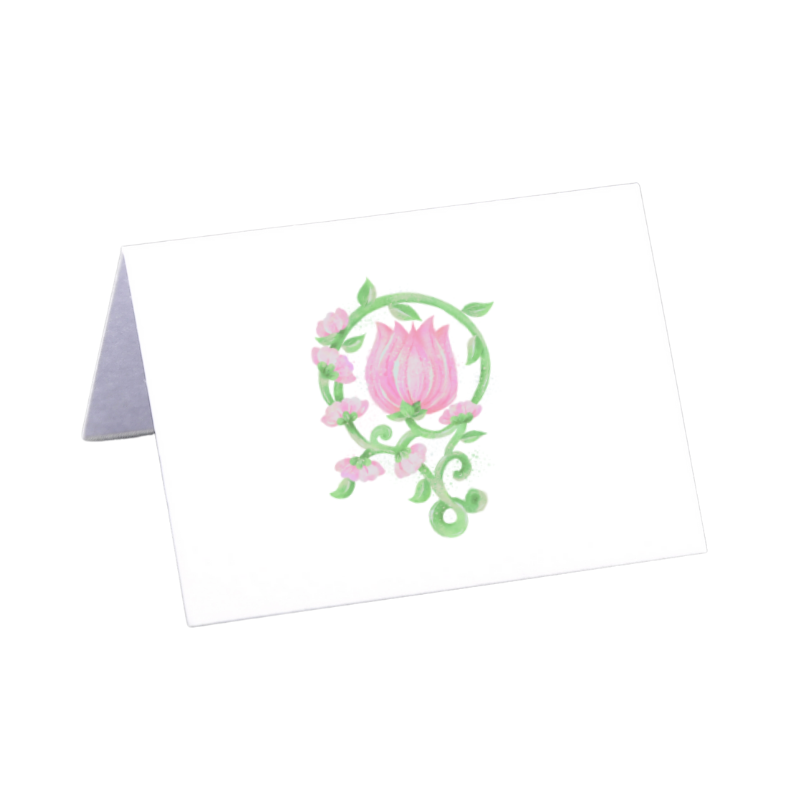 Garden and Vine - Pink Place Cards