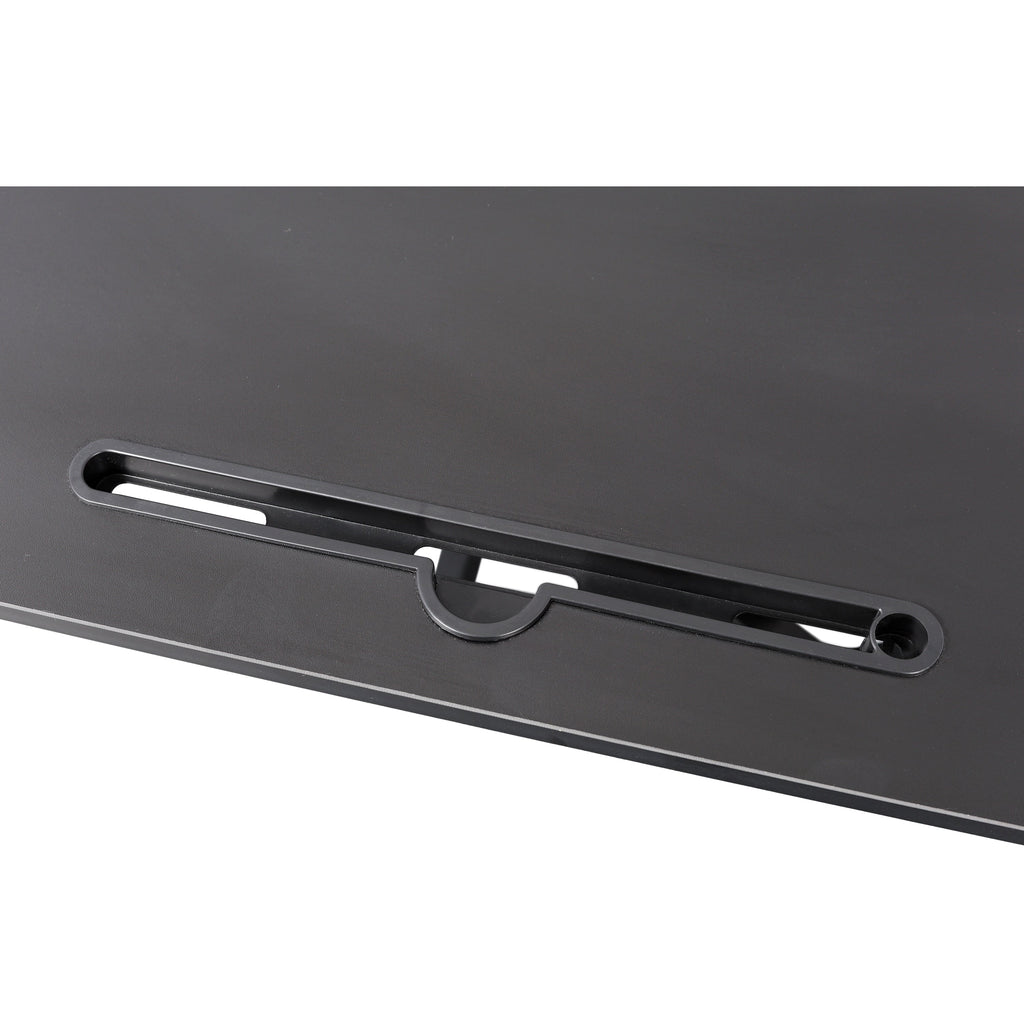 Adjustable Height Standing Laptop Desk,Adjustable Sit to Stand Up Workstation  with Keyboard Tray,Black