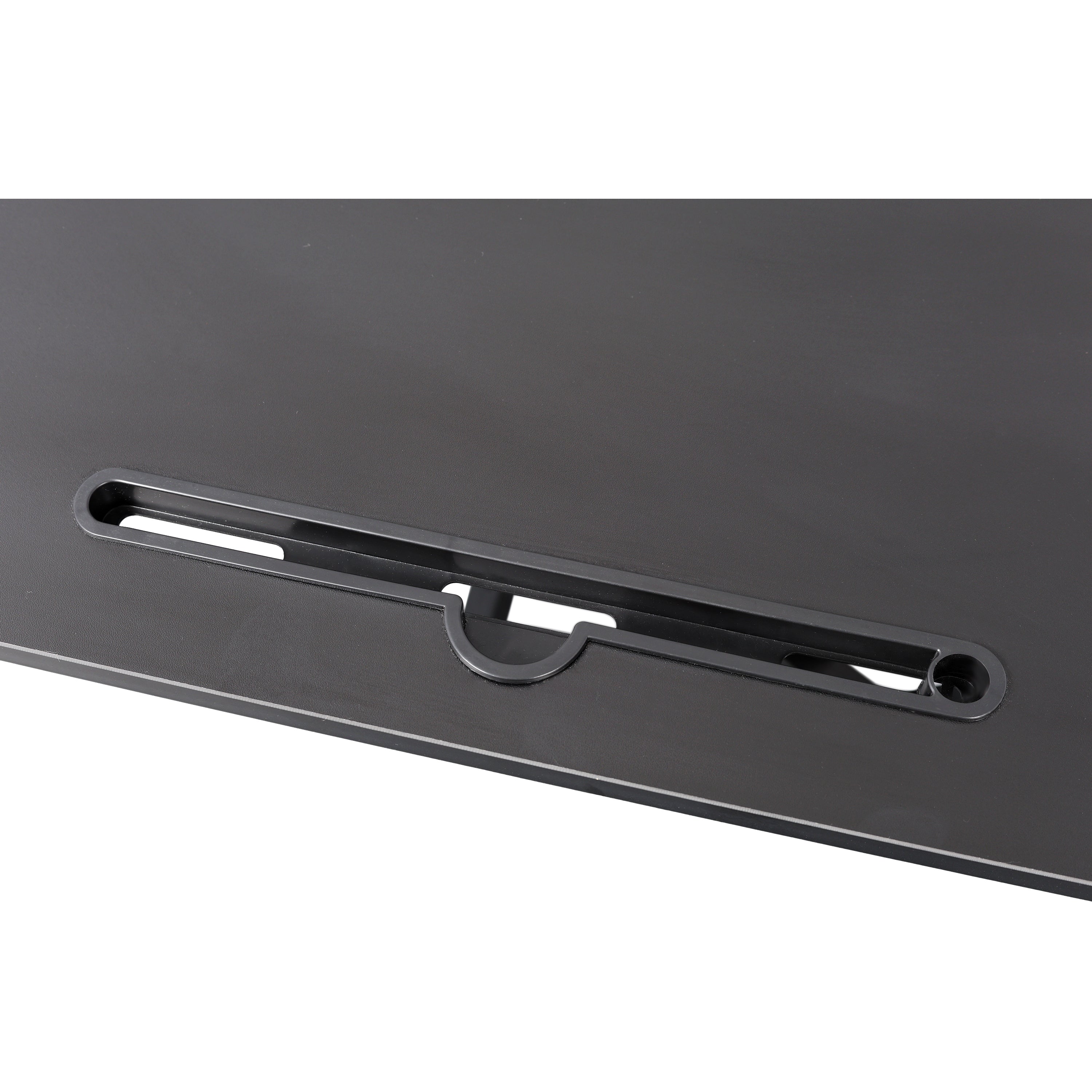 Adjustable Height Standing Laptop Desk,Adjustable Sit to Stand Up Workstation  with Keyboard Tray,Black