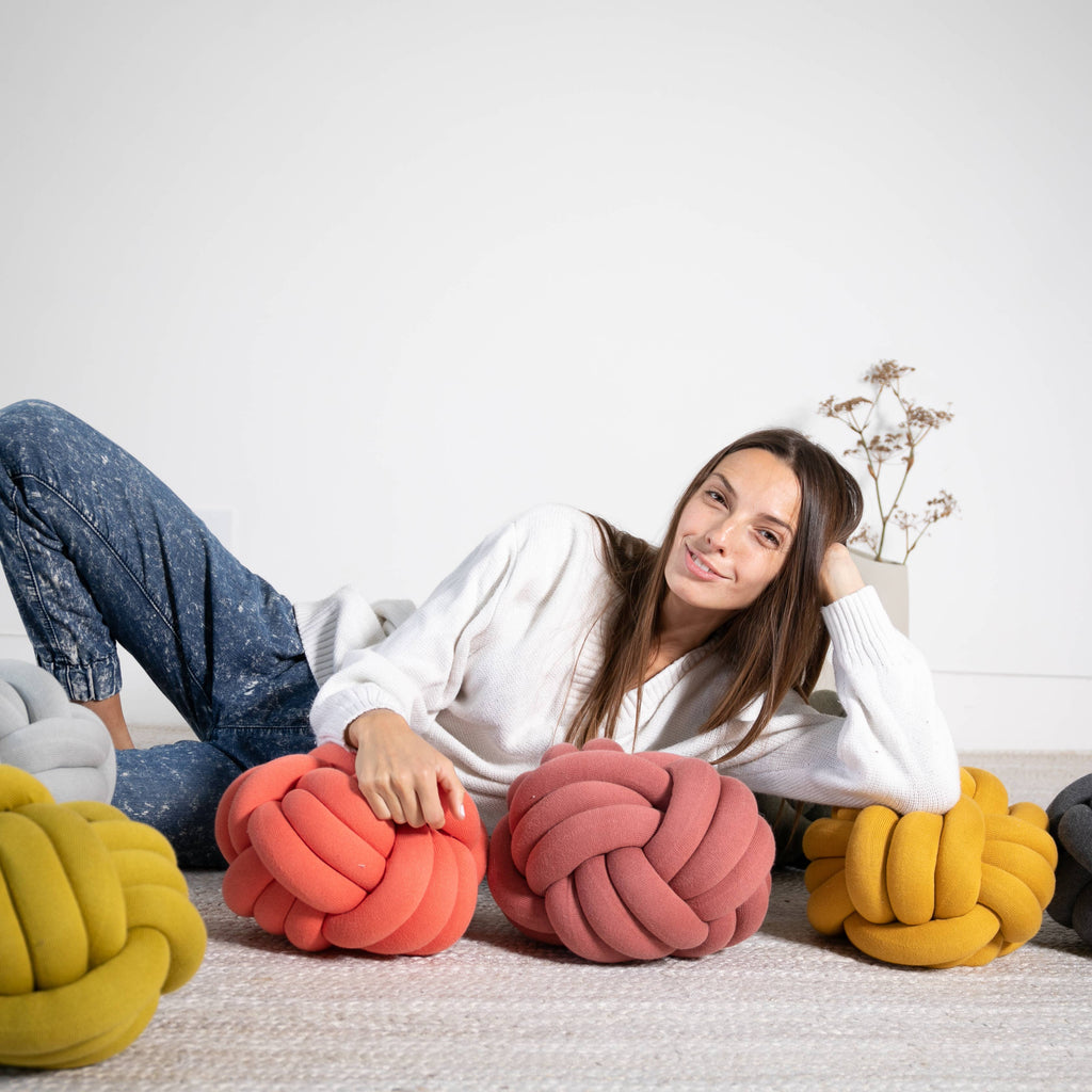 Knot - Dusty Sand - 100% cotton