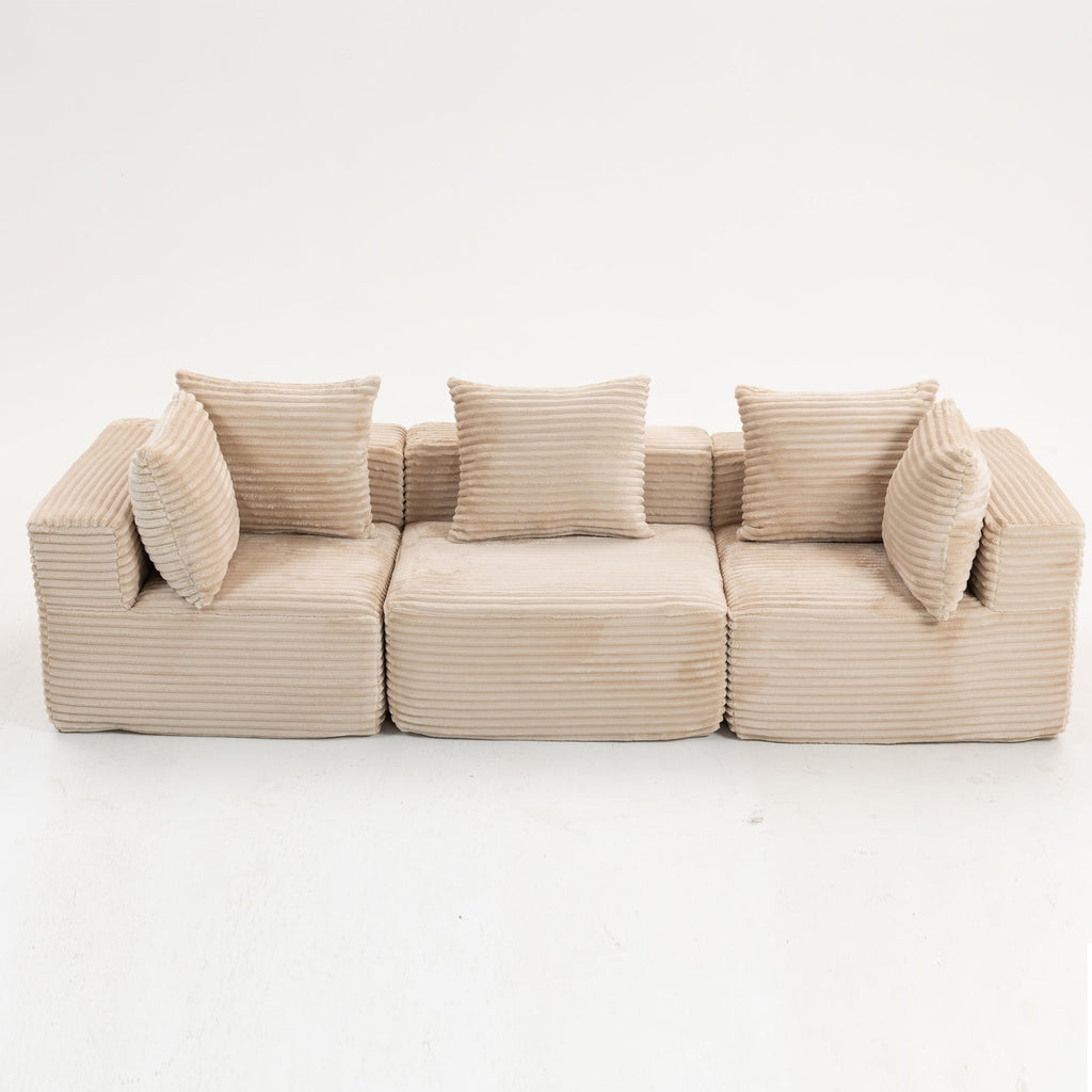 Compressed Sofa:Magic Cube Sofa-YKX-33001-Beige