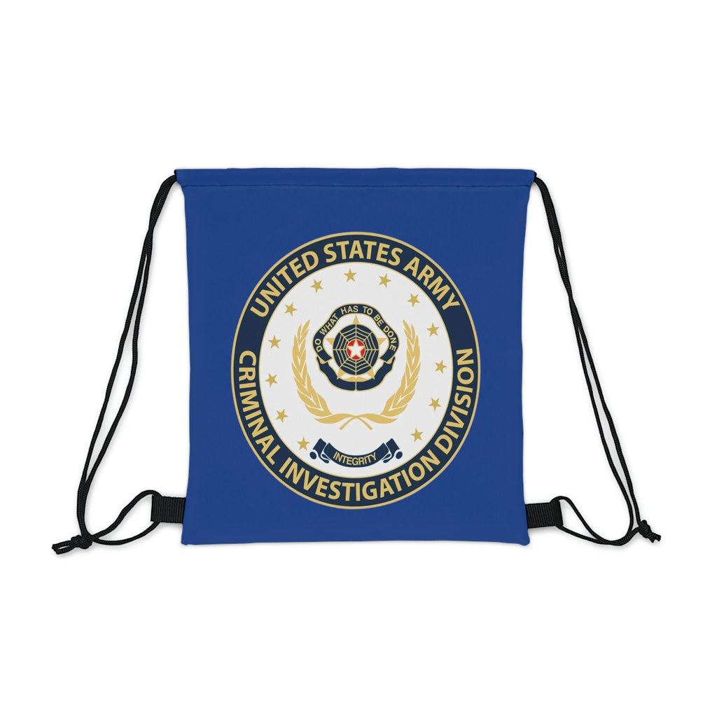 Army CID Seal - Outdoor Drawstring Bag