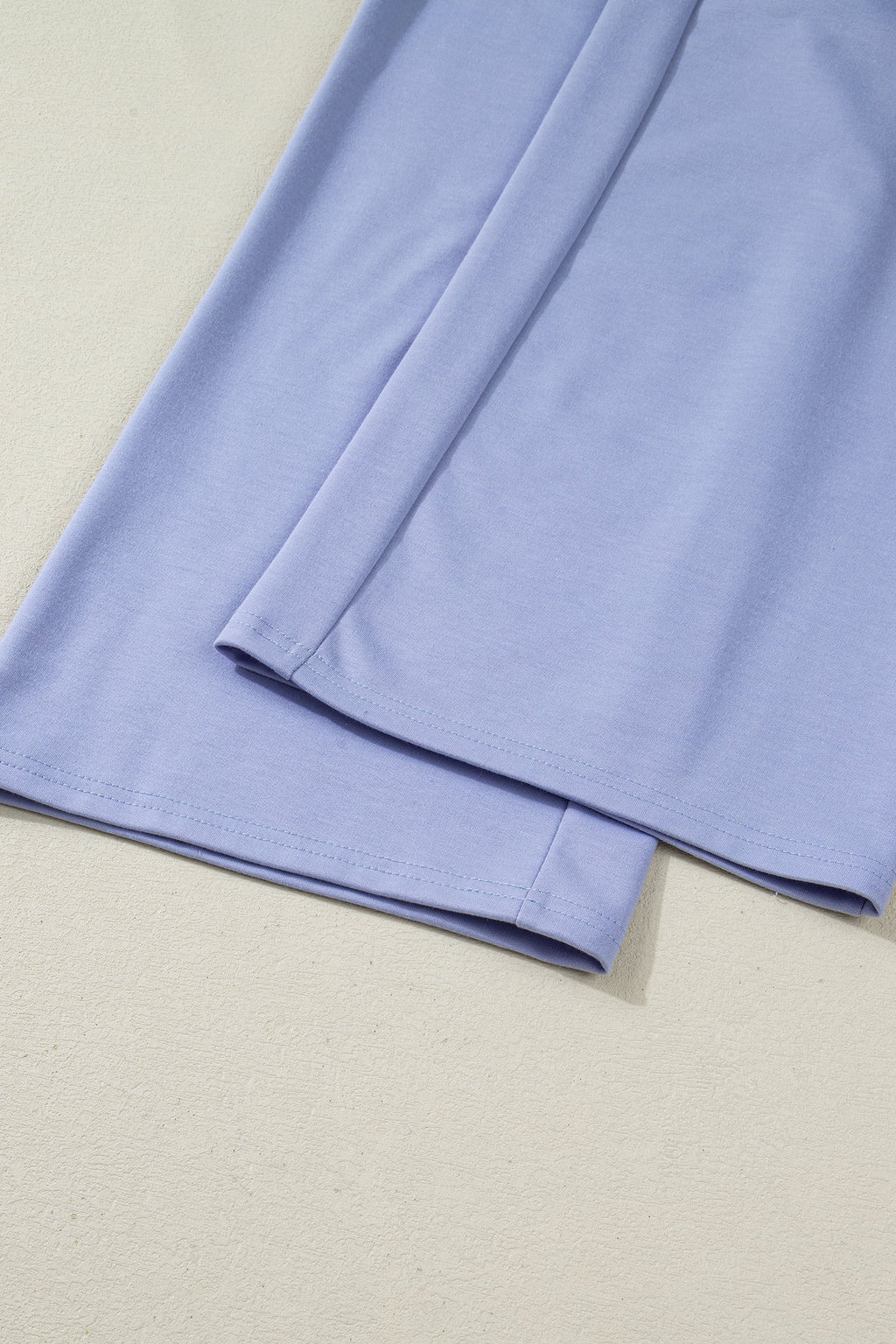 Flounce Long Sleeve Top & Drawstring Pants Velvet