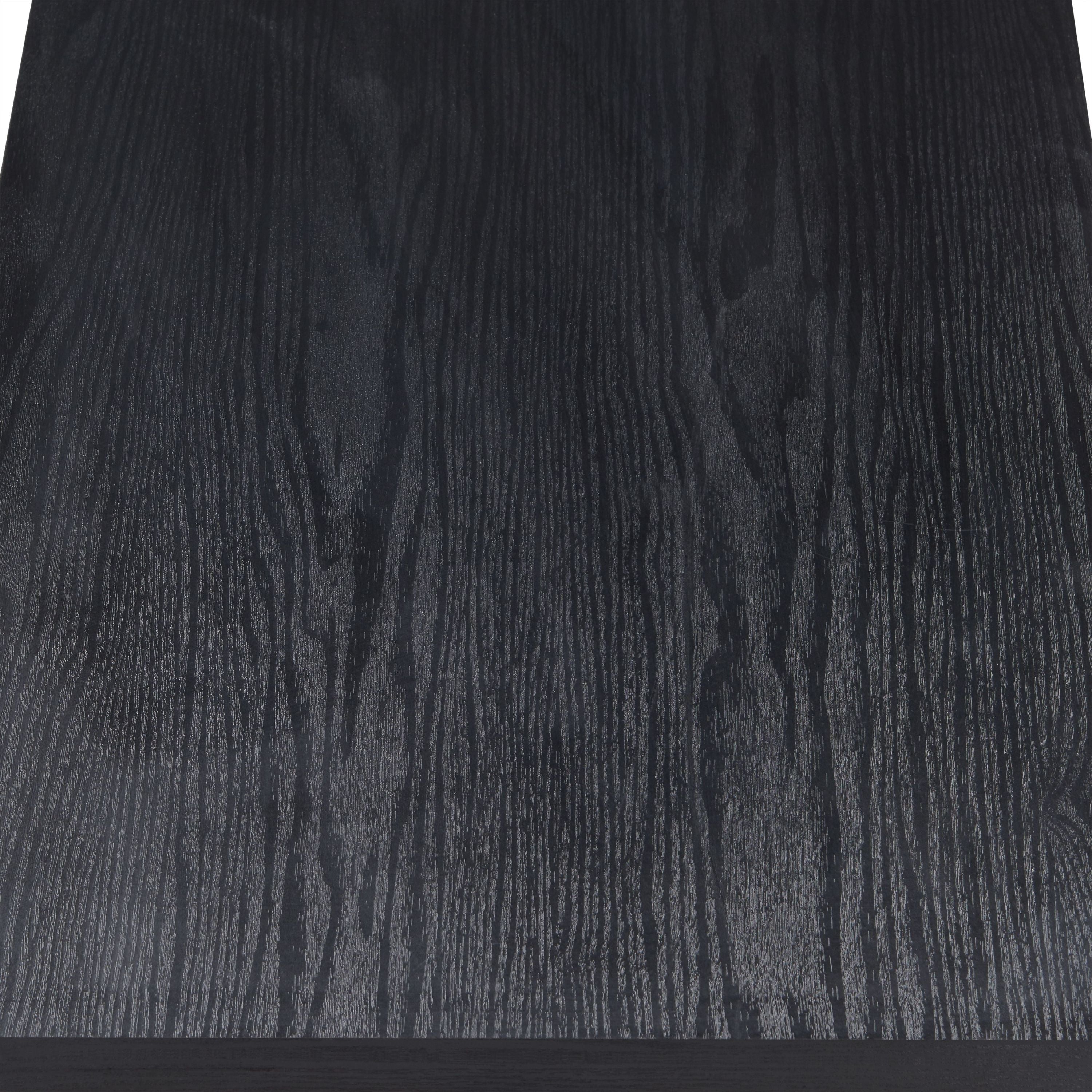 Elling Walnut & Black Finish TV Stand