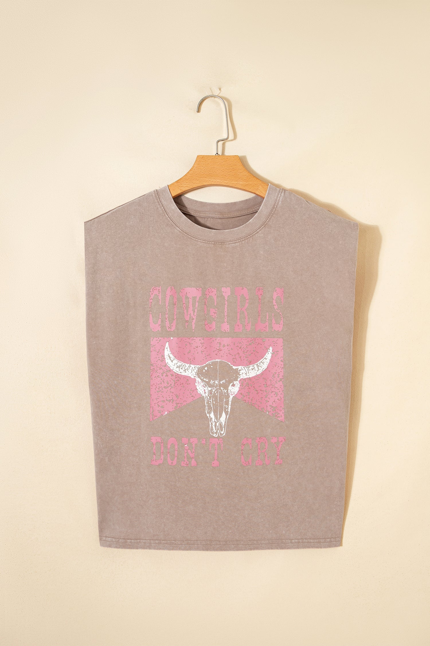 Western Cowgirls Don't Cry Graphic Tank Top