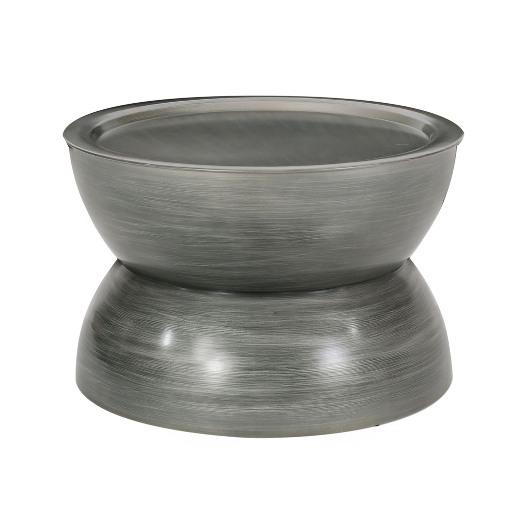 Sparling - Modern Iron Hourglass Coffee Table
