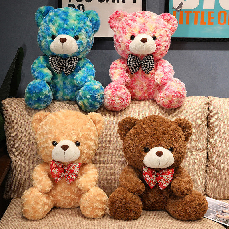 Teddy Bear Plush Doll – Soft Ragdoll Gift for Loved Ones