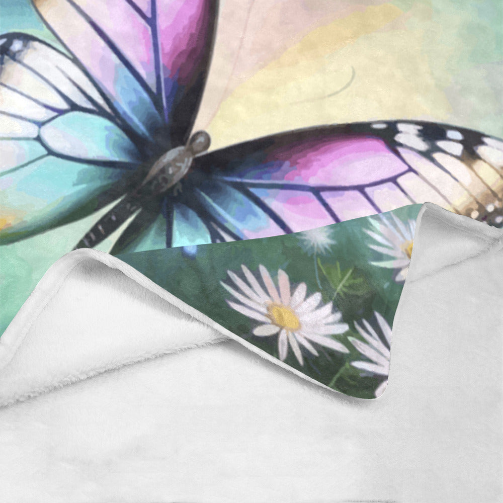 Butterfly Blanket Ultra-Soft Micro Fleece Blanket 40" x  50" | Ships from USA