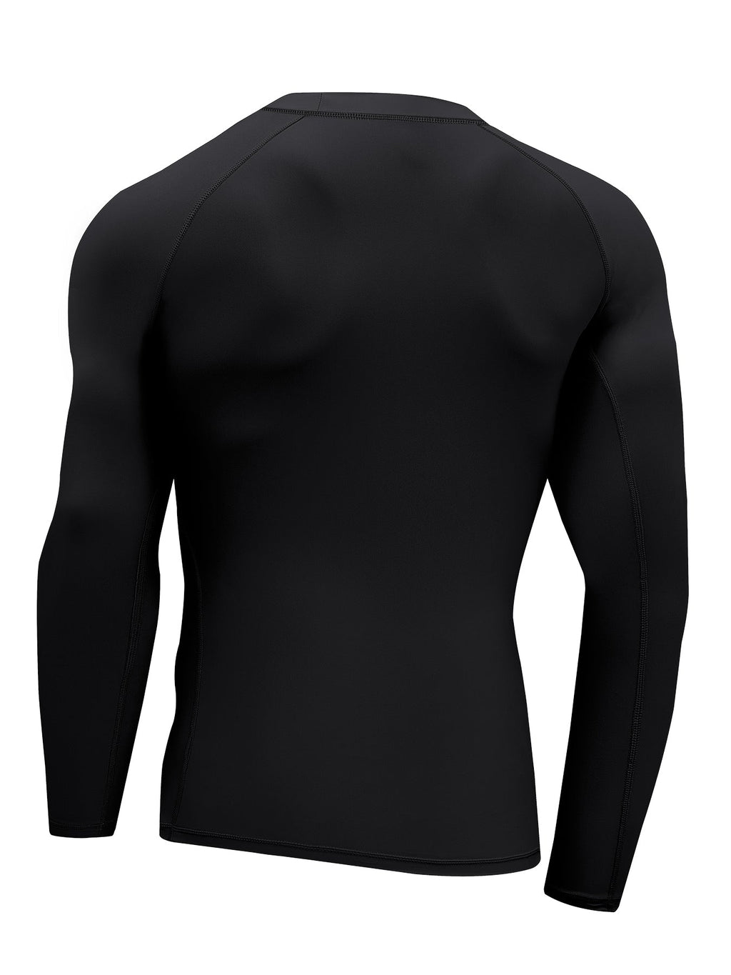 Ethereal Wolf in the Moonlight Men's Long-Sleeve Surfing Top (Front Printing)