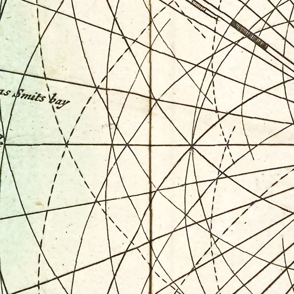 Vintage Map of North Pole, 1665