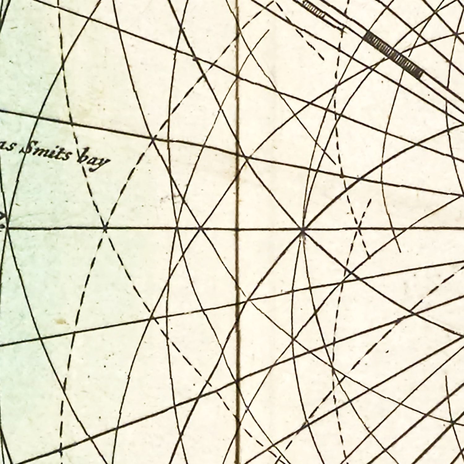 Vintage Map of North Pole, 1665