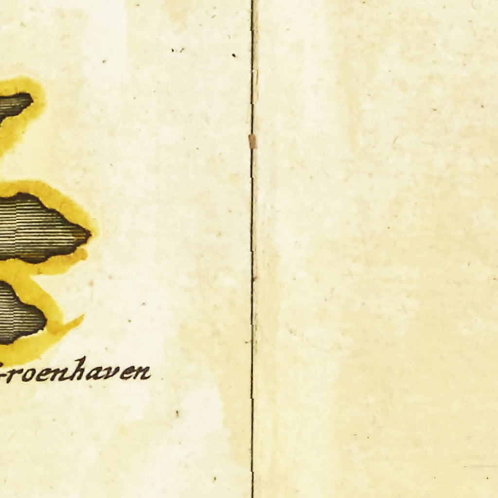 Vintage Map of Spitsbergen, 1665