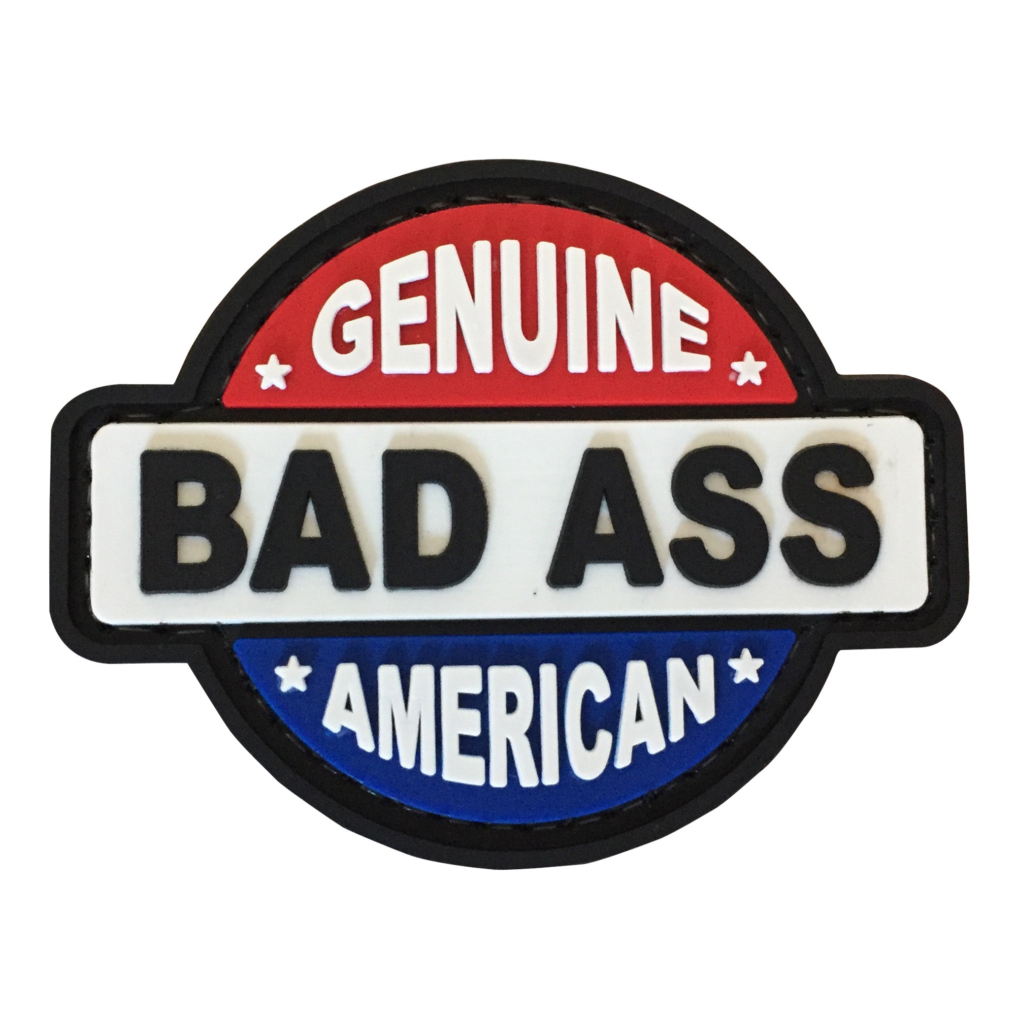 Genuine, Bad Ass, American PVC Patch