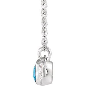 Accented Bar Necklace or Center