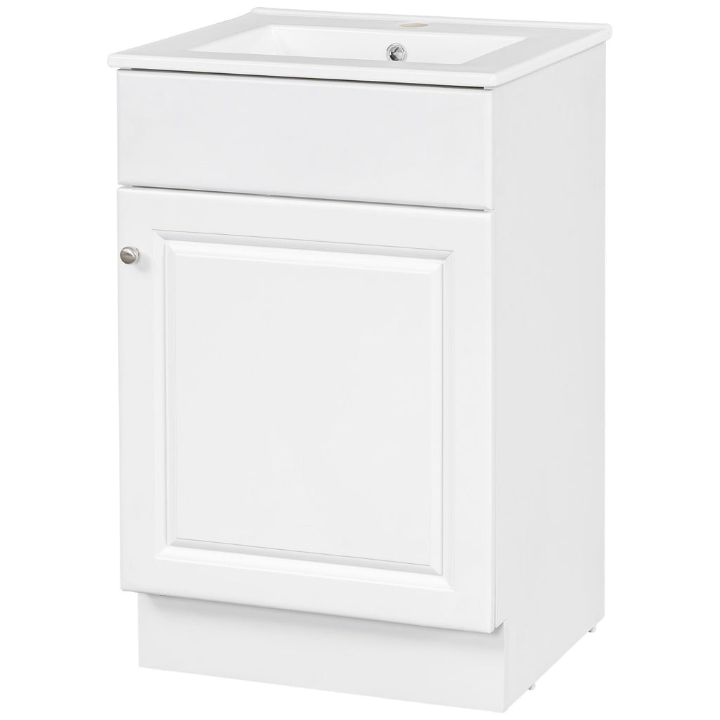 Bathroom Vanity With Sink, Cabinet With Adjustable Shelf