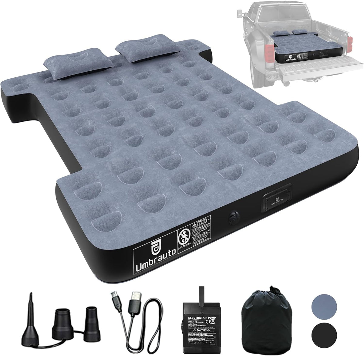 5.5-5.8 ft | 6-6.5ft Chevrolet Truck Bed Air Mattress