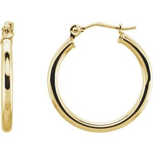 Tube Hoop Earrings