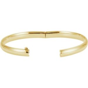 Hinged Bangle Bracelet