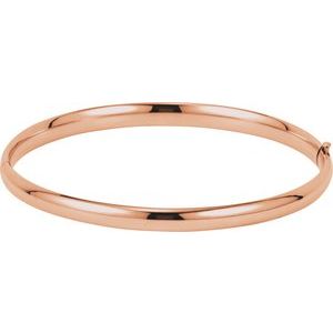 Hinged Bangle Bracelet