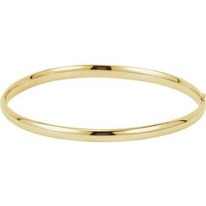 Hinged Bangle Bracelet
