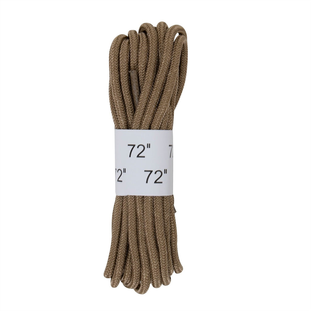 Boot Laces - Black, Coyote Brown, and Desert Tan