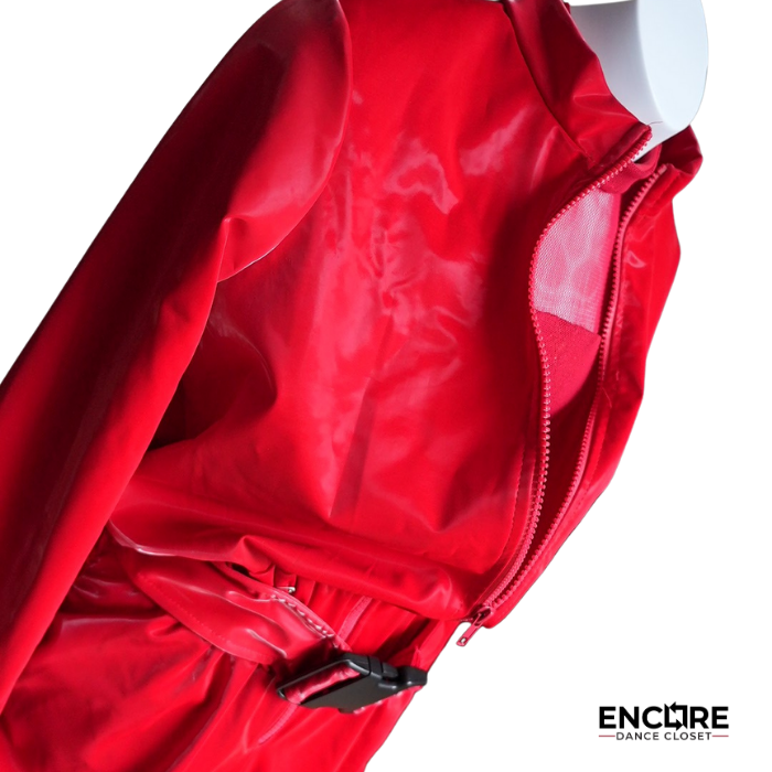 Crimson Power Suit